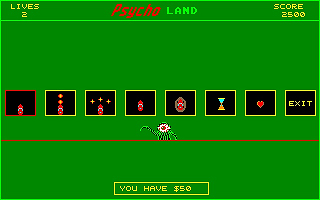 Psycho Worlds atari screenshot